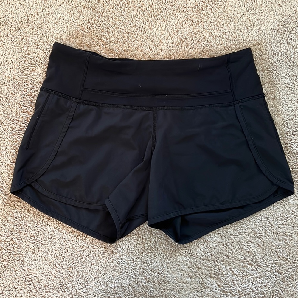 Lululemon Speed Up Lined Shorts